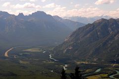 22 Massive Mountain, Pilot Mountain, Mount Temple From Sulphur Mountain At Top Of Banff Gondola In Summer.jpg